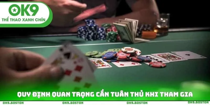 Quy định quan trọng cần tuân thủ khi tham gia chơi game bài Catte