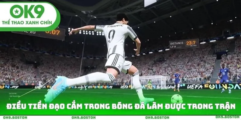 Những điều tiền đạo cắm trong bóng đá làm được trong trận