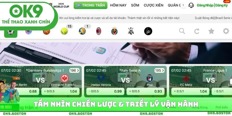 Tầm nhìn chiến lược & triết lý vận hành