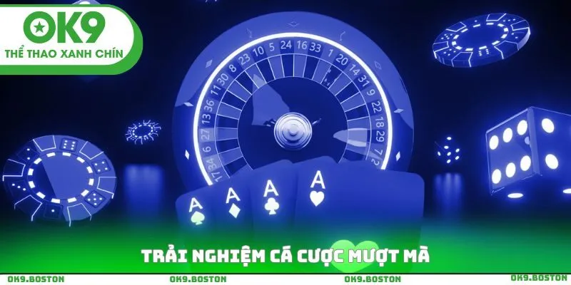 Trải nghiệm cá cược mượt mà